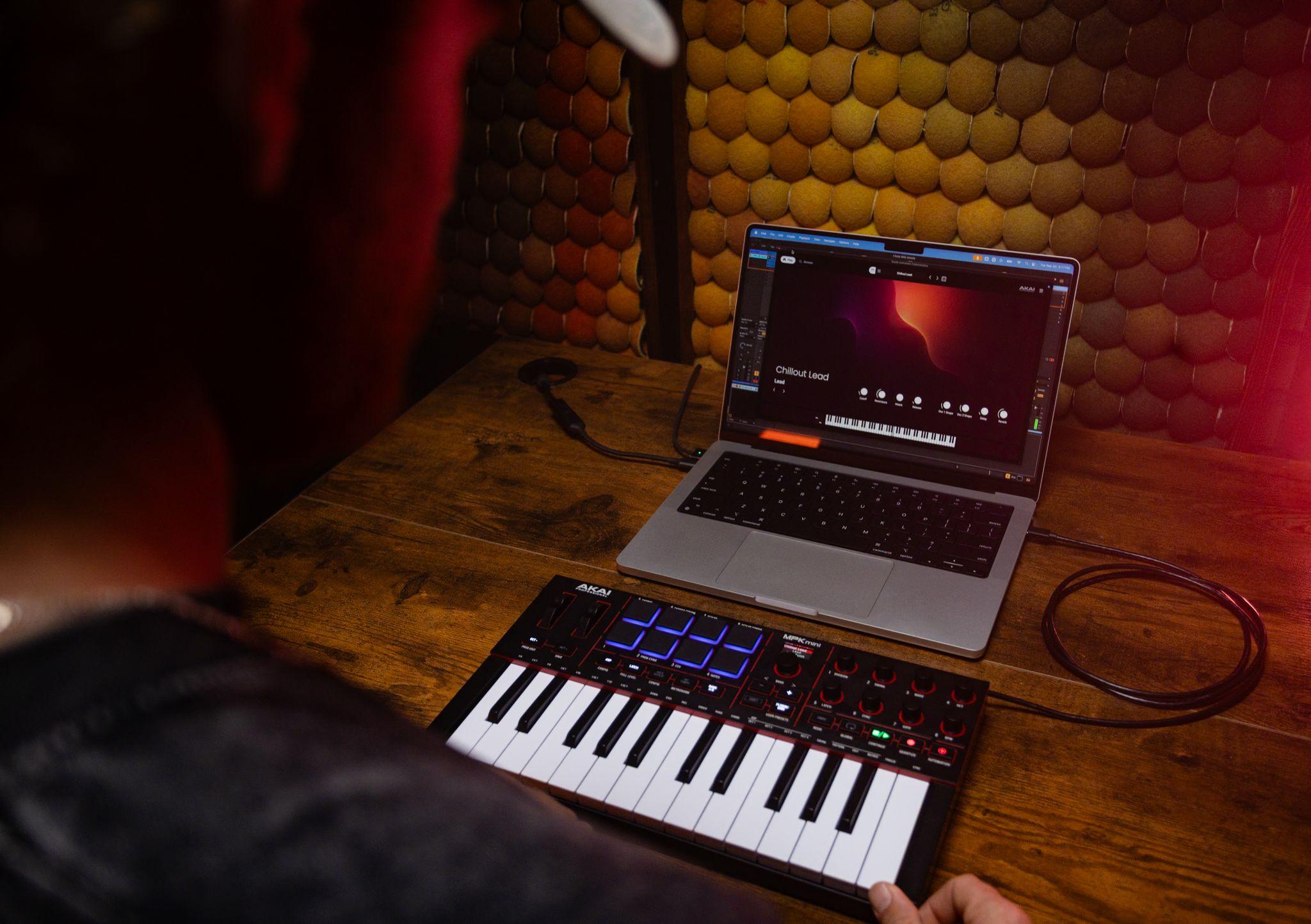 Akai MPK Mini 4 in Black - Andertons Music Co.